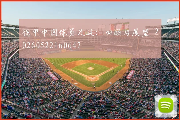 德甲中国球员足迹:回顾与展望_20260522160647